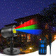 Laser Christmas Projector Lights Outdoor, Outdoor Garden Moving Firefly Landscape Lights Waterproof RGB, Christmas Decorations Light with Remote Control