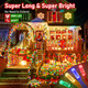XURISEN d 403FT 1000 LED Christmas Lights Outdoor, Super Long String Lights 8 Modes & Memory Timer Plug in Fairy Lights for Home Xmas Tree Party Wedding Decor -Multicolor