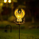 Solar Angel Garden Stake Lights Solar Metal Angel Outdoor Lights Cemetery Grave Garden Remembrance s Waterproof Garden Patio Yard Lawn Decoration