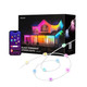 YEELIGHT Smart Outdoor Permanent String Light, 50 Ft, 20+ Lighting Effect, RGBIC LEDs, Music Sync, APP Control for DIY, IP67 Waterproof, lighting decoration for Eaves/Halloween/Christmas/Party/Holiday