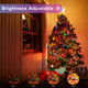 Christmas Lights 800LED 262FT,IP65 Waterproof Plug in Christmas Tree Lights with Remote,Timers,8 Modes,Plug in LED Christmas Lights,for Xmas Bedroom Yard Garden Party Decorations