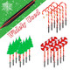 24-Pack Replacement Stakes for Christmas Candy Cane Lights, Plastic Candy Cane Pathway Lights Spike Replacer, Size 0.6 X 6.1 Inches, Plastic Ground Stakes for Candy Cane Lights 24-Pack Replacement Stakes for Christmas Candy Cane Lights, Plastic Candy Cane Pathway Lights Spike Replacer, Size 0.6 X 6.1 Inches, Plastic Ground Stakes for Candy Cane Lights