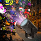 YNYFUNY Christmas Projector Lights Outdoor/Indoor, Holiday Projector for Xmas， Led Projector Decorative Lighting for Christmas Party Decorations (Christmas Light)