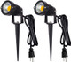 Outdoor Landscape LED Lighting 5W Waterproof Graden Lights COB Led Spotlights with Spiked Stand for Lawn Decorative Lamp US 3- Plug 3500K Warm White Lights (2 Packs) Outdoor Landscape LED Lighting 5W Waterproof Graden Lights COB Led Spotlights with Spiked Stand for Lawn Decorative Lamp US 3- Plug 3500K Warm White Lights (2 Packs)