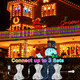 ZAIYW 20x6.6Ft 600 LED Net Lights Dual Color Changing Large Mesh Lights Outdoor with Remote Timer Plug in Christmas Net Lights for Bushes Garden Tree Xmas Decor (Warm White & Multicolor)