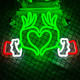 Christmas Neon Sign Dimmable Christmas Neon Lights Christmas Led Neon Signs for Wall Decor Merry Christmas Neon Sign for Kids Room Xmas