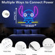 Stitch Neon Signs for Bedroom Decor, Dimmable Stitch LED Neon Lights for Wall Art Decor for Kids Game Room Man Cave Girl Boys Girl Birthday Party Christmas and Thanksgiving (Blue)