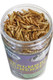 Exotic Nutrition Mealworm Munchies (1.9 Oz.) - All Natural Healthy High Protein Insect Treat - Chickens, Birds, Hedgehogs, Bluebirds, Reptiles, Sugar Gliders, Opossums, Skunks, Lizards, Fish, Turtles