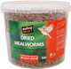 Extra Select Dried Mealworms Wild Bird Feed Treat, 5 Litre08Mw5L Extra Select Dried Mealworms Wild Bird Feed Treat, 5 Litre08Mw5L