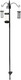 Feeding Station, Heavy Duty Bird Feeding Station With Three Hooks For Hanging Feeders, Easy To Assemble, Great For Any Garden Or Outdoor Area - Honeyfield'S (188X47Cm)78486097