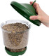 Hanging Lantern Garden Bird Feeder - My Favourites - Easy Fill, Rainproof Roof, Greenmf-1G