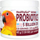 Healthygut™ Avian Probiotics Dietary Supplement For Parrots, All-Natural Digestive System Formula (120 Servings)