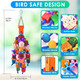 Katumo Bird Toys, Parrot Toys Parakeet Chew Toys For Small To Medium Macaws, Cockatoos, African Greys, Parrots, Parakeets, Cockatiels, Conures, Lovebirds, Budgies Katumo Bird Toys, Parrot Toys Parakeet Chew Toys For Small To Medium Macaws, Cockatoos, African Greys, Parrots, Parakeets, Cockatiels, Conures, Lovebirds, Budgies