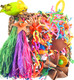 Katumo Conure Toys, Bird Grass Mat Parakeet Shredder Hanging Toys Cockatiel Foraging Toys Parrot Climbing Wall Toys Lovebird Cage Toys For Small Birds Katumo Conure Toys, Bird Grass Mat Parakeet Shredder Hanging Toys Cockatiel Foraging Toys Parrot Climbing Wall Toys Lovebird Cage Toys For Small Birds
