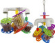 Mobile Forager - Durable Fun Treat Foraging Cage Accessory Toy - Sugar Gliders, Squirrels, Chinchillas, Prairie Dogs, Degus, Opossums, Marmosets, Monkeys, Parrots, Birds, Rats, Hamsters & Gerbils Mobile Forager - Durable Fun Treat Foraging Cage Accessory Toy - Sugar Gliders, Squirrels, Chinchillas, Prairie Dogs, Degus, Opossums, Marmosets, Monkeys, Parrots, Birds, Rats, Hamsters & Gerbils