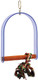 Nail Trimming Arch Swing Parrot Perch - Large