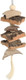 Natural Cork Stacker Parrot Toy