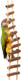 Natural Log Ladder Bridge Parrot Toy - Large African Greys Conures S