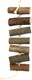 Naturals Log Block Stackers Parrot Toy - Large