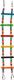 Northern Parrots Coloured Bendy Ladder Climbing Parrot Budgie Toy