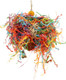 Northern Parrots Crinkle And Crunch Chewable Parrot Toy - Vine And Paper Parrot Toy