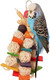 Northern Parrots Willow Wizard Hanging Parrot Toy - Colourful Vine And Wood Toy For Cockatiels, African Greys And Budgies