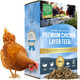 Small Pet Select Chicken Layer Feed Pellets 18% Protein Level Corn-, Soy-, Non-Gmo All Natural Us Locally Sourced Ingredients 20Lb