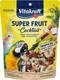 Vitakraft Fresh Super Fruit Cocktail - Tropical Parrot Fruit Blend - Parrot And Parakeet Treats Browns 1.25 Pound (Pack Of 1)