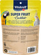 Vitakraft Fresh Super Fruit Cocktail - Tropical Parrot Fruit Blend - Parrot And Parakeet Treats Browns 1.25 Pound (Pack Of 1)