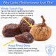 Gerbs Fig & Date Dried Holiday Fruit Snack Mix 2 Lbs. Premium Grade  Top 14 Food Allergy   Resealable Bulk Bag  Made In Usa  Unsulfured & Packed With Antioxidants  Gluten Peanut Tree Nut