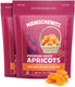Manischewitz Premium Dried Apricots 6Oz (2 Pack) "Resealable Bag", Gluten , No Sugar Added, Good Source Of Fiber, Kosher Manischewitz Premium Dried Apricots 6Oz (2 Pack) "Resealable Bag", Gluten , No Sugar Added, Good Source Of Fiber, Kosher