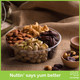 Nut Cravings Gourmet Collection - Mothers Day Mixed Nuts  Basket In Green Gold Box (4 Assortments) Arrangement Platter, Birthday Care Package - Healthy Kosher Usa Made