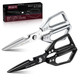 Huusk Kitchen Shears Set Heavy Duty Poultry Shears Japanese Kitchen Scissors For Meat Chicken Bones And Turkey