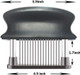 Lzonstk Meat Tenderizer With 48 Stainless Steel Ultra Sharp Needle Blades Heavy Duty Cooking Machine For Tenderizing Beef Turkey Chicken Steak Veal Pork Fish Etc Lzonstk Meat Tenderizer With 48 Stainless Steel Ultra Sharp Needle Blades Heavy Duty Cooking Machine For Tenderizing Beef Turkey Chicken Steak Veal Pork Fish Etc