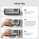 Narcissus Knife Sharpener Professional 2 Stage Electric Knife Sharpener For Quick Sharpening & Polishing With Scissors Sharpener And Metal Dust Collection Box Stainless Steel Silver