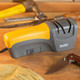 Smith'S 50005 Edge Pro Compact Electric Knife Sharpener - Yellow & Grey - Straight Edge 2 Stage Sharpener - Electric & Manual Sharpening - Blade Guide - Outdoor & Kitchen - Pocket & Filet Knives Smith'S 50005 Edge Pro Compact Electric Knife Sharpener - Yellow & Grey - Straight Edge 2 Stage Sharpener - Electric & Manual Sharpening - Blade Guide - Outdoor & Kitchen - Pocket & Filet Knives