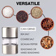 Uaiagm Mini Salt And Pepper Grinder Spice Mill Shakers Portable And Travel-Friendly Ceramic Grinders Small Size For Home Restaurant Camping Uaiagm Mini Salt And Pepper Grinder Spice Mill Shakers Portable And Travel-Friendly Ceramic Grinders Small Size For Home Restaurant Camping