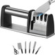 Wattlink 4-In-1 Professional Knife And Scissors Sharpener Manual Kitchen Sharpening Tool 8.5 Inch Length
