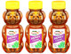 Manischewitz Pure Clover 12oz Honey Bears (3 Pack) Mess Squeeze Bottle, Gluten