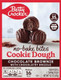 Betty Crocker No-Bake Bites Chocolate Brownie Cookie Dough, 12.2 Oz