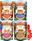 Birch Benders Pancake And Waffle Mix Variety: (Pack Of 4) Organic Classic, Blueberry, Organic Confetti, Organic Chocolate Chip With By The Cup Swivel Spoons Birch Benders Pancake And Waffle Mix Variety: (Pack Of 4) Organic Classic, Blueberry, Organic Confetti, Organic Chocolate Chip With By The Cup Swivel Spoons