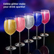Edible Glitter,Drink Glitter Edible Dust, Edible Sparkles For Food Cakes,Cookies,Candy Sugar,Pops,Kosher Halal Food Grade Coloring For Wines,Cocktails,Champagne,Beverages - Rose Gold Edible Glitter,Drink Glitter Edible Dust, Edible Sparkles For Food Cakes,Cookies,Candy Sugar,Pops,Kosher Halal Food Grade Coloring For Wines,Cocktails,Champagne,Beverages - Rose Gold