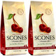English Scone Mix, Tart Cherries By Sticky Fingers Bakeries – Easy To Make English Scones Fresh Baked, Makes 12 Scones (2Pk) English Scone Mix, Tart Cherries By Sticky Fingers Bakeries – Easy To Make English Scones Fresh Baked, Makes 12 Scones (2Pk)