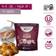 Gfjules Gluten All Purpose Flour No Grit Great Cup For Cup Baking Alternative To Regular Flour, Voted #1 By Gluten & Celiac Consumers, 4.5Lb Pouch Gfjules Gluten All Purpose Flour No Grit Great Cup For Cup Baking Alternative To Regular Flour, Voted #1 By Gluten & Celiac Consumers, 4.5Lb Pouch