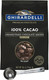Ghirardelli 100% Unsweetened Wafers, 5Lb Bag With Ghirardelli Stamped Barista Spoon Ghirardelli 100% Unsweetened Wafers, 5Lb Bag With Ghirardelli Stamped Barista Spoon