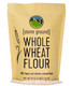 Hard Red Winter Whole Wheat Flour 3 Lbs Non-Gmo 100% Non-Irradiated Kosher Parve Usa Grown Field Traced Resealable Kraft Bag Hard Red Winter Whole Wheat Flour 3 Lbs Non-Gmo 100% Non-Irradiated Kosher Parve Usa Grown Field Traced Resealable Kraft Bag
