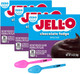 Jell-O Zero Sugar Chocolate Fudge Instant Pudding & Pie Filling Mix, 1.4 Oz Box (Pack Of 3) With Mood Spoons