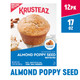 Krusteaz Almond Poppy Seed Muffin Mix, Made With Real Almonds, Baking Mix, No Artifical Flavors, No Artifical Colors, And No Artifical Preservatives, 17-Ounce Boxes (Pack Of 12) Krusteaz Almond Poppy Seed Muffin Mix, Made With Real Almonds, Baking Mix, No Artifical Flavors, No Artifical Colors, And No Artifical Preservatives, 17-Ounce Boxes (Pack Of 12)