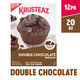 Krusteaz Double Chocolate Muffin Mix, Made With Real Chocolate Chips, 20 Oz Boxes (Pack Of 12)