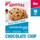 Krusteaz Gluten Chocolate Chip Cookie Mix, No Artificial Flavors, Colors, Or Preservatives, 18 Oz Boxes (Pack Of 8)